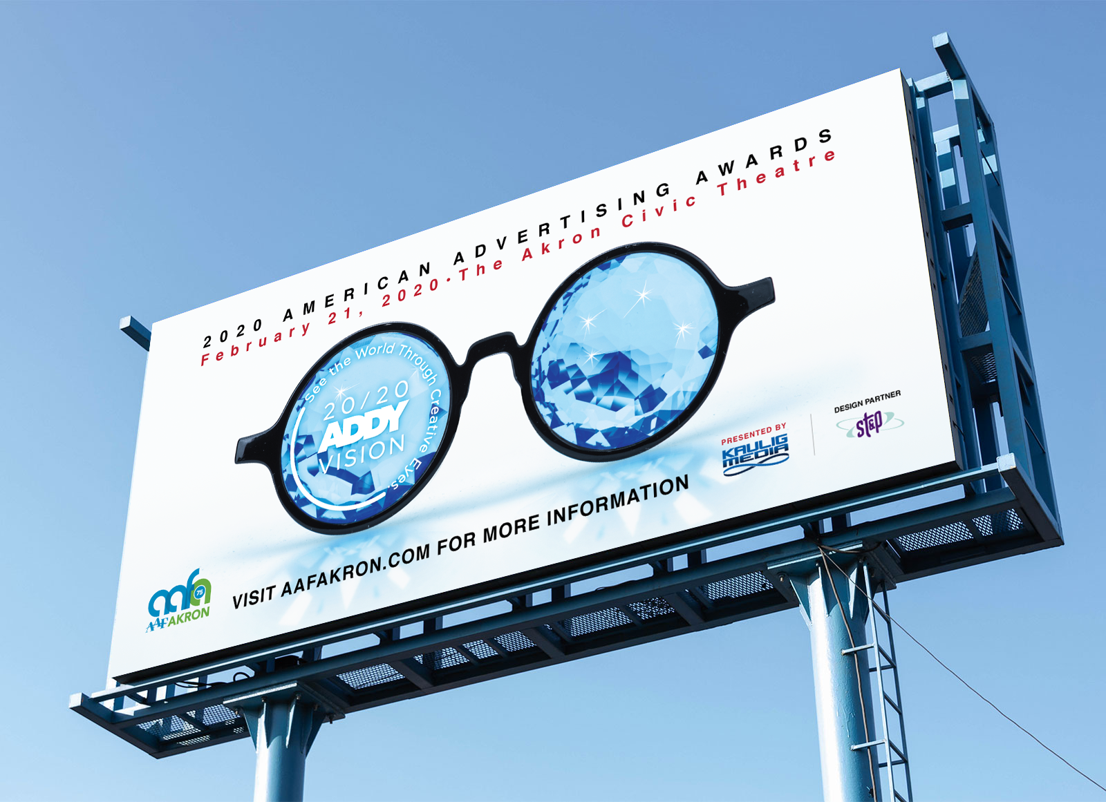 Addy Vision 2020 Ceremony Billboard